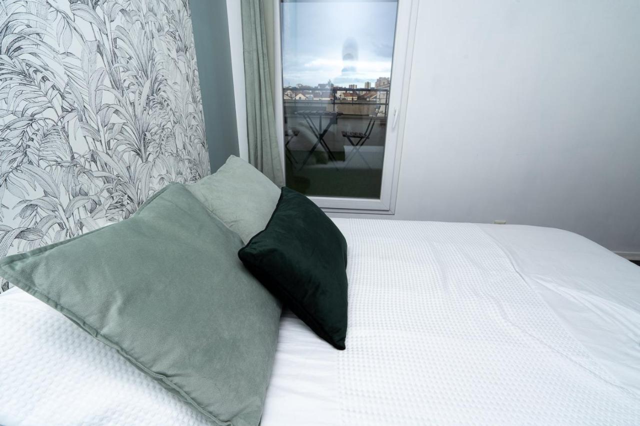 T3-Rare-2 Chambres-Parking Gratuit-2 Terrasses-Netflix-Proche Paris-La Defense Argenteuil Dış mekan fotoğraf
