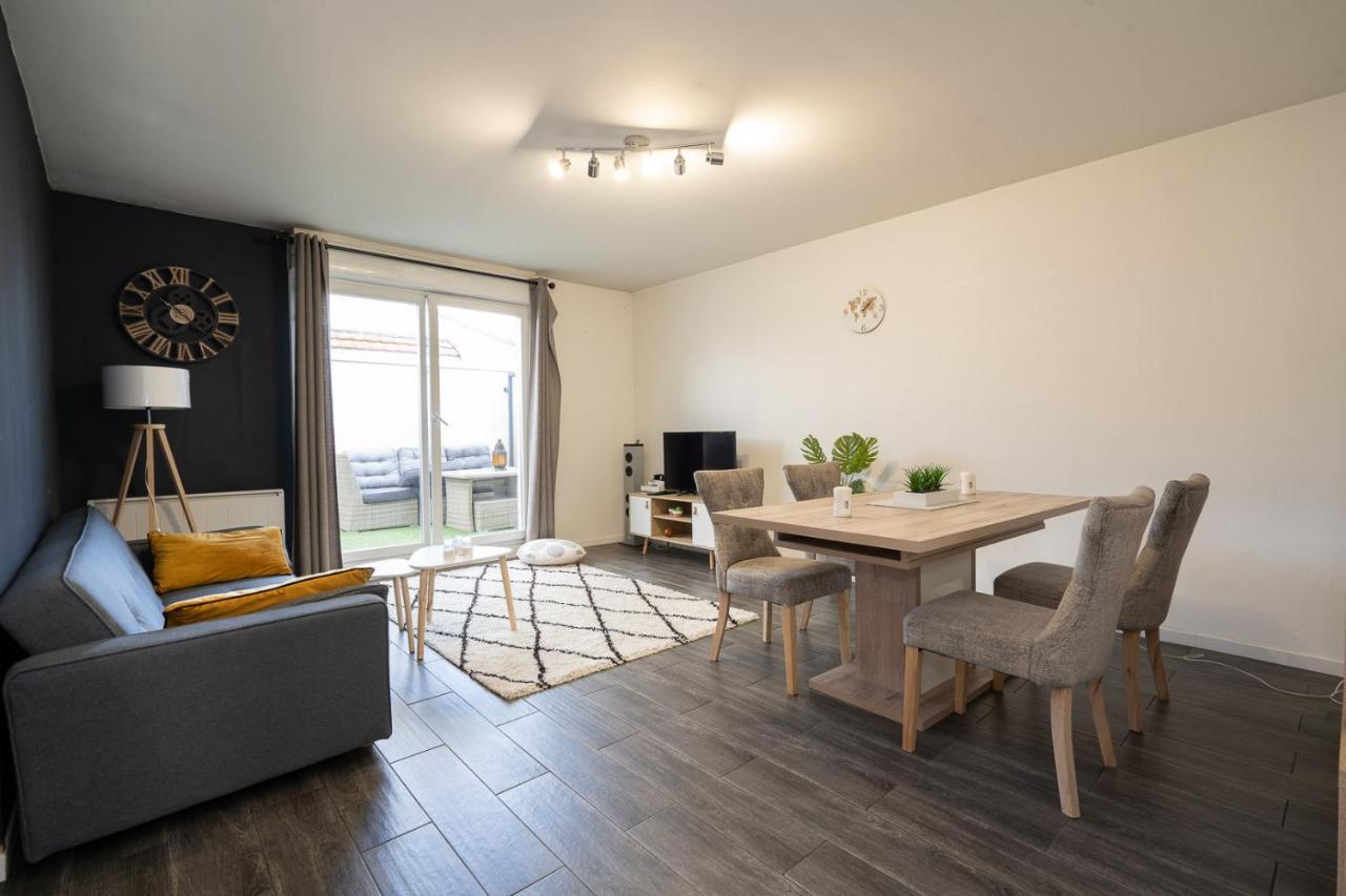 T3-Rare-2 Chambres-Parking Gratuit-2 Terrasses-Netflix-Proche Paris-La Defense Argenteuil Dış mekan fotoğraf